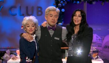 Bowen Yang tearfully bids farewell to ‘Saturday Night Live’ with the help of Cher and Ariana Grande