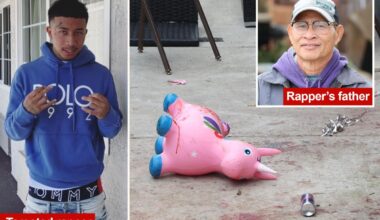 Exclusive | Rapper targeted in Stockton mass shooting is hiding out, fearing for his life after being shot at little girls' birthday party