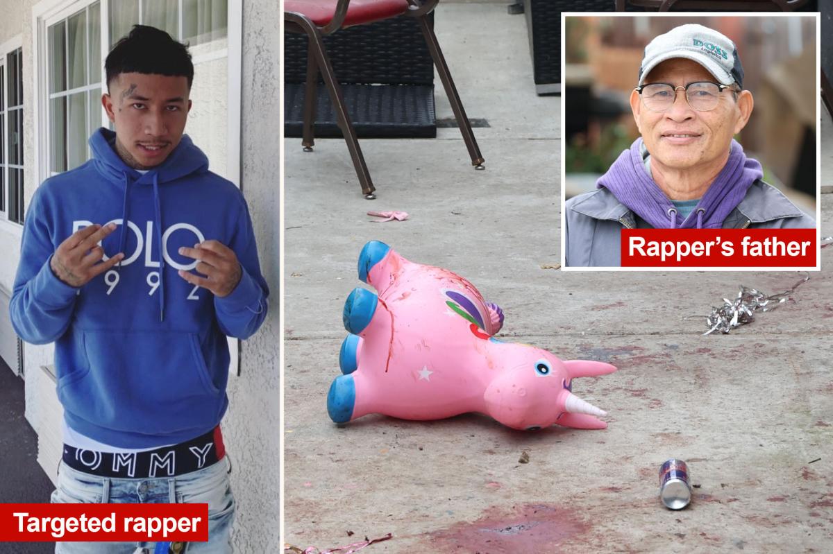 Exclusive | Rapper targeted in Stockton mass shooting is hiding out, fearing for his life after being shot at little girls' birthday party