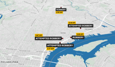 Police investigating string of robberies across 3 Philadelphia neighborhoods