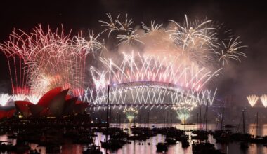 New Year's Eve 2026 celebrations kick off as the new year dawns around the world