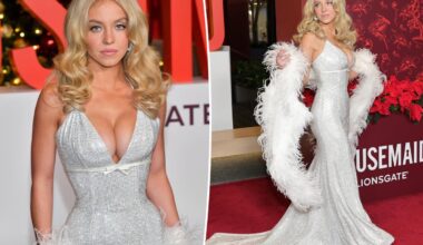 Sydney Sweeney channels old Hollywood glam for NYC 'Housemaid' screening