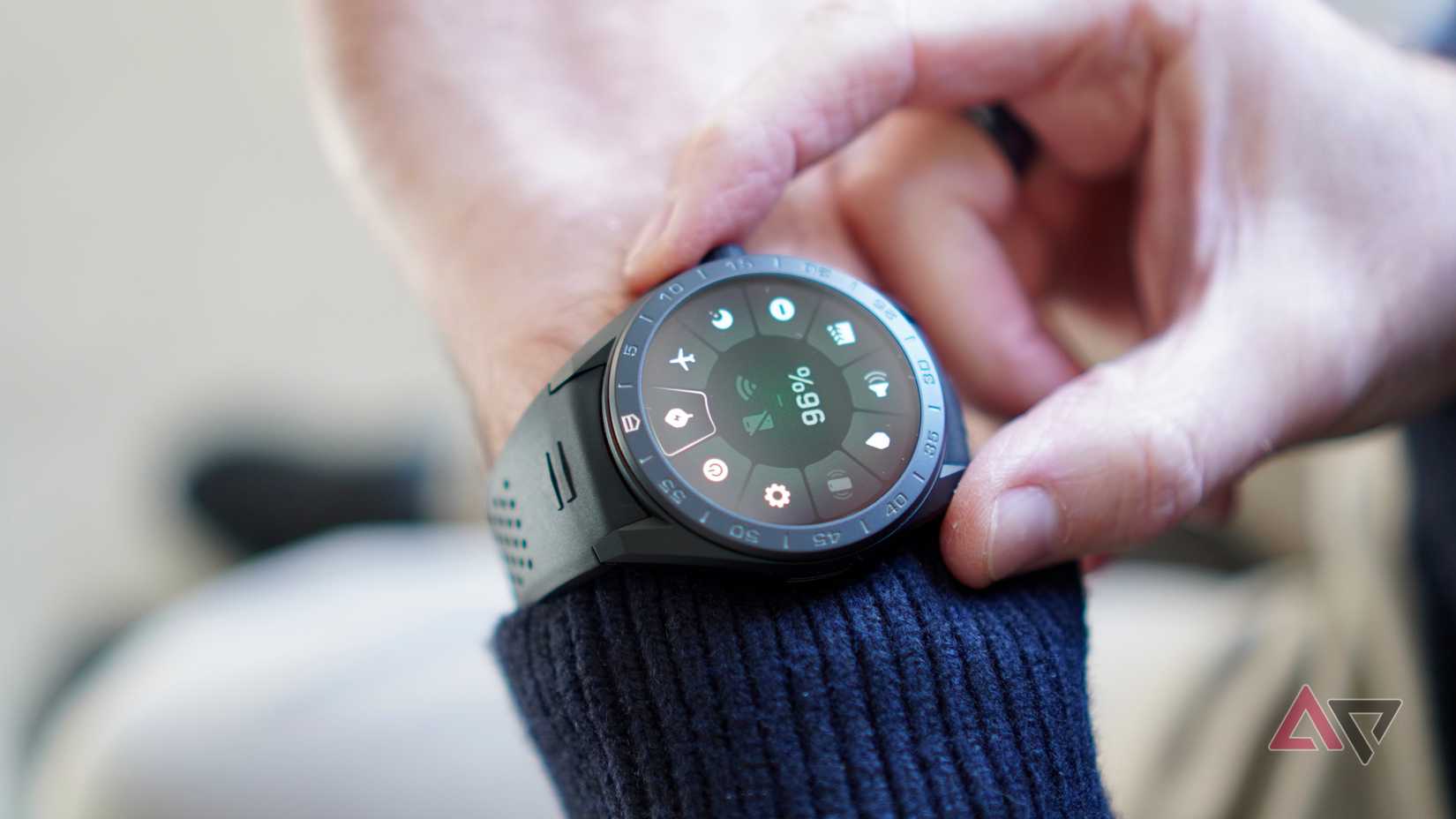 The menu system on the Tag Heuer Connected Calibre E5