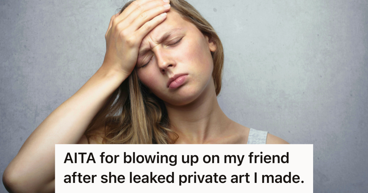 teenage girl upset with hands on head