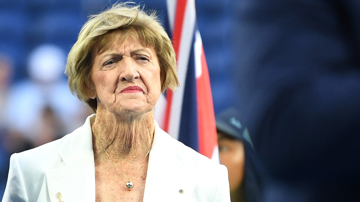Margaret Court in the 2020 Australian Open