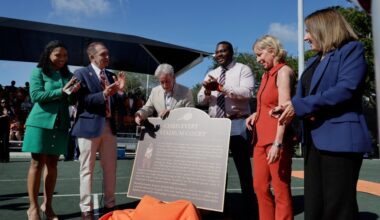 Chris Evert Dedicates New Stadium Court in Fort Lauderdale