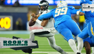 Roob’s Eagles Observations after a nightmare loss to Chargers – NBC Sports Philadelphia