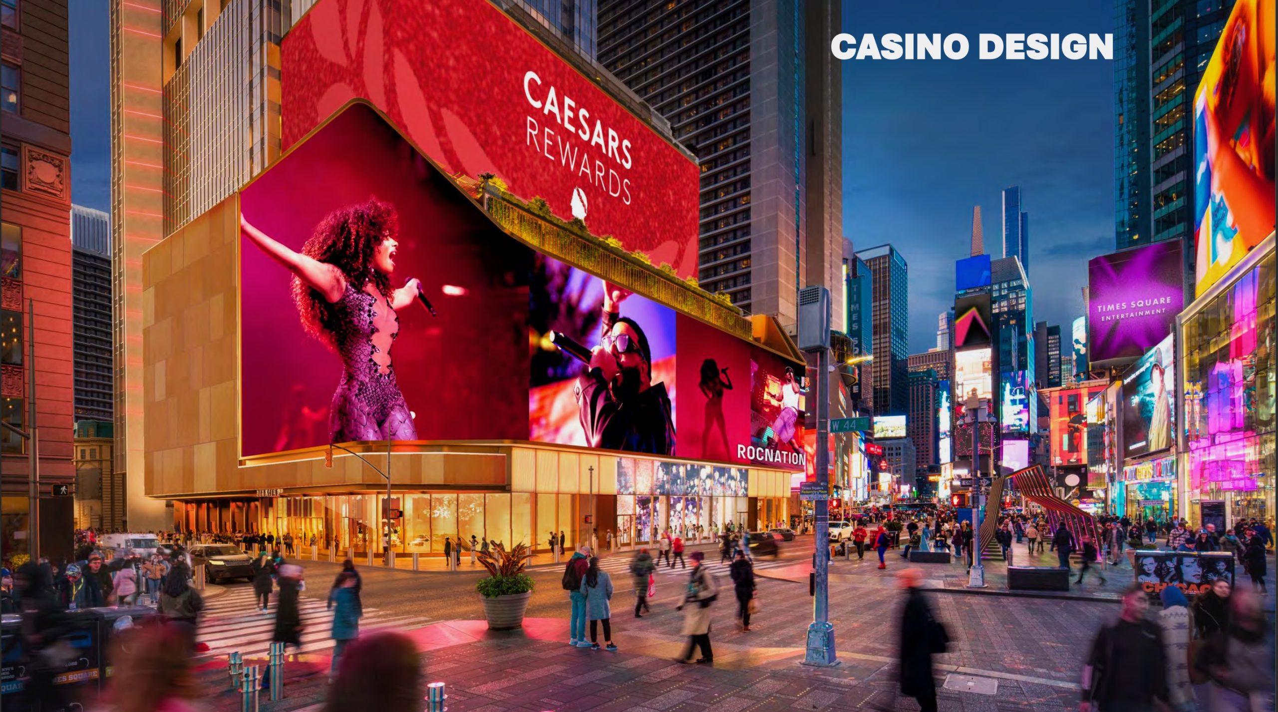 Times Square casino rendering