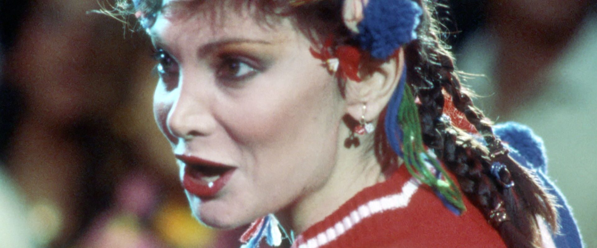 "Mickey" singer Toni Basil performing