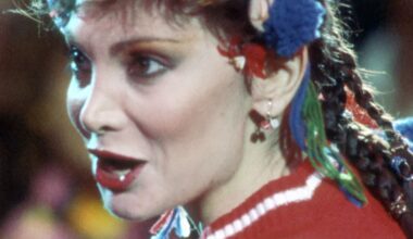 "Mickey" singer Toni Basil performing