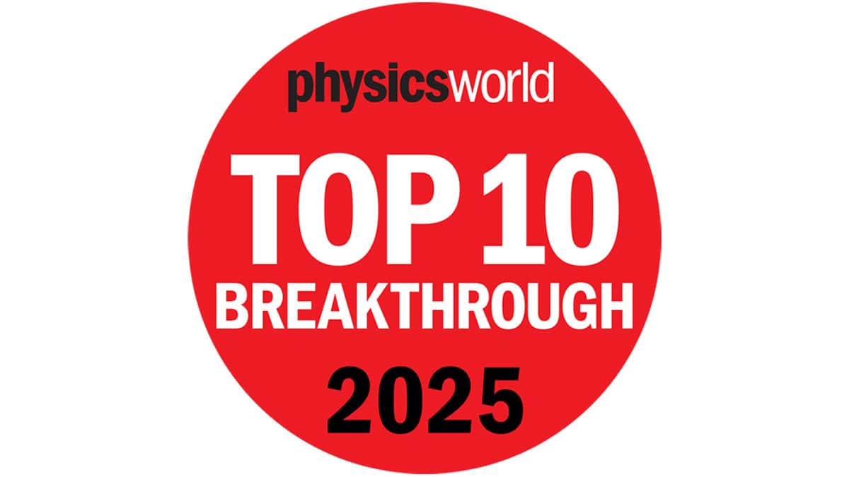 Physics World Top 10 breakthroughs
