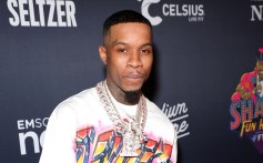Tory Lanez attends Shaq's Fun House presented by FTX at Shrine Auditorium and Expo Hall on February 11, 2022 in Los Angeles, California.