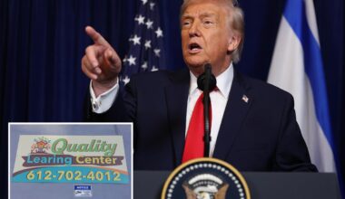 Trump admin halts all childcare payments to Minnesota after massive fraud allegations