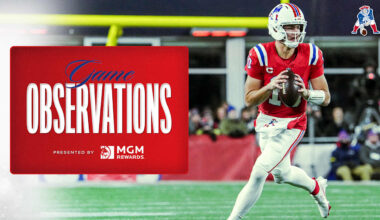 8 Takeaways From the Patriots Win Over the Giants on Monday Night Football in Week 13