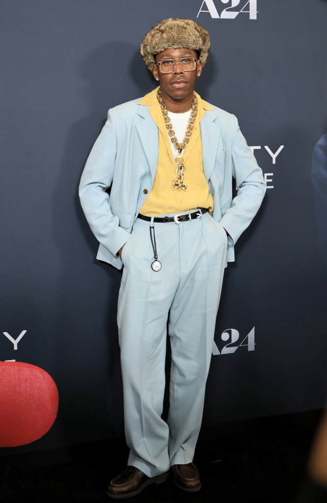 Tyler The Creator attends A24's "Marty Supreme" New York Premiere