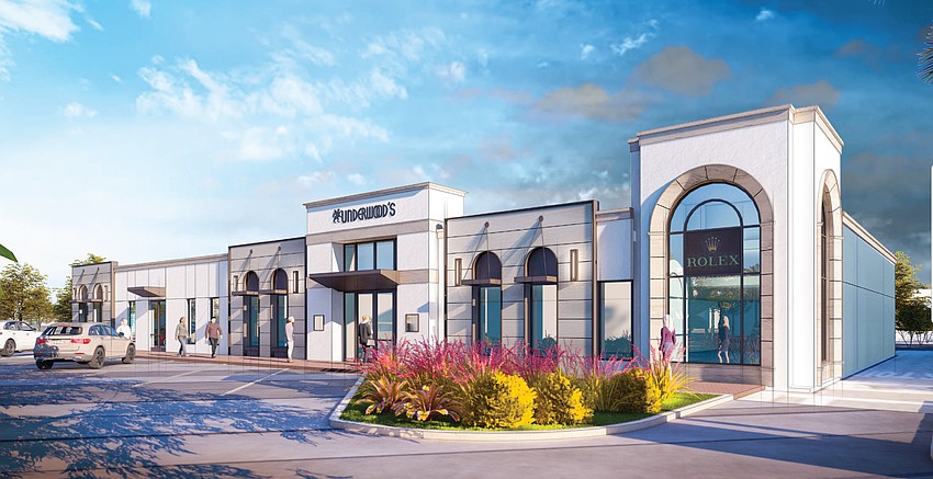 The $2.2 million renovation of Underwood Jewelers in San Marco Square includes a new facade. The $2.2 million renovation of Underwood Jewelers in San Marco Square includes a new facade.