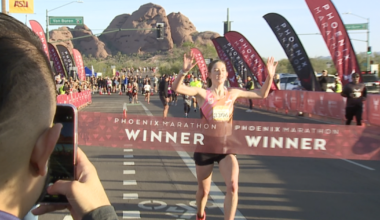 Fast times at first-ever Phoenix Marathon