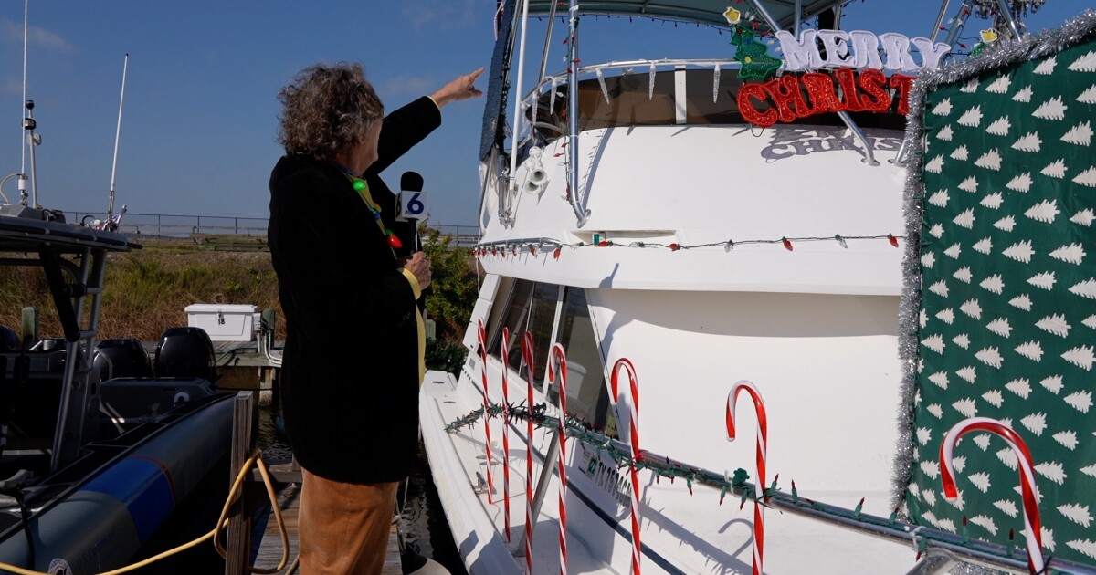 Inside the prep for the La Posada Boat Parade