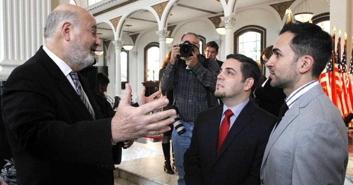 LA couple on Rob and Michele Reiner’s hands-on defense of gay marriage