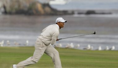 Tiger Woods hit shots that left players in awe