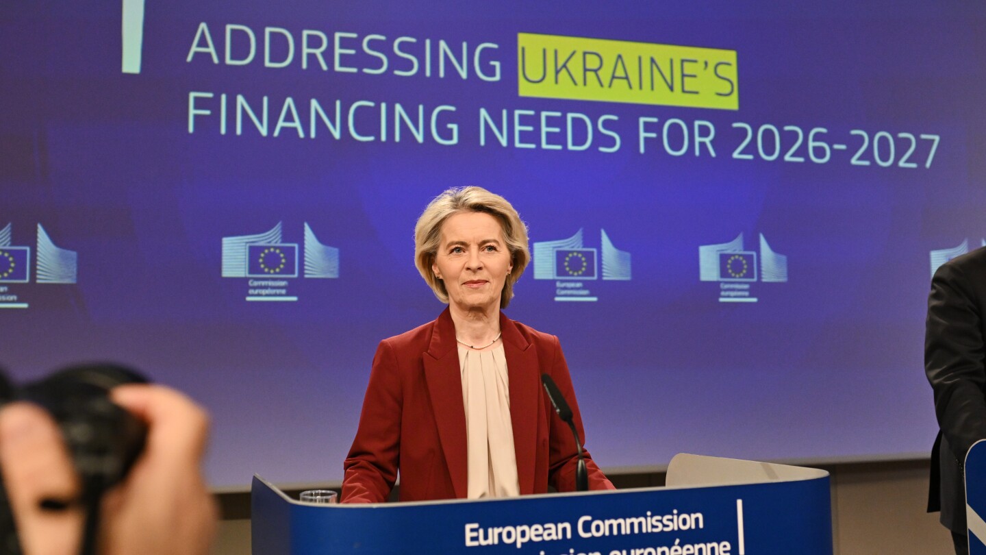 EU lays out plan to fund Ukraine, including using frozen Russian assets