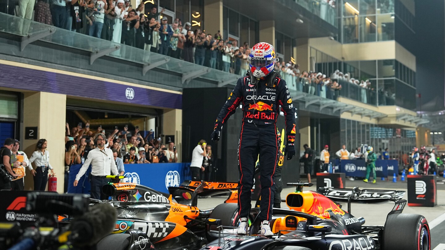 Verstappen on pole for F1 title-deciding Abu Dhabi GP ahead of Norris and Piastri