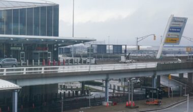 On-duty CBP officer fires gun after car crash at JFK airport