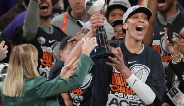 A'ja Wilson wins AP Female Athlete of the Year following historic 4th WNBA MVP