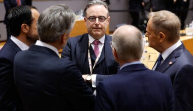 EU leaders gather to discuss a massive loan to Ukraine