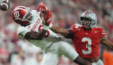 Indiana gets top seed for College Football Playoff; Ohio State, Georgia, Texas Tech round out top 4