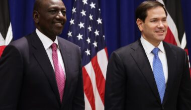 US and Kenya sign global health deal