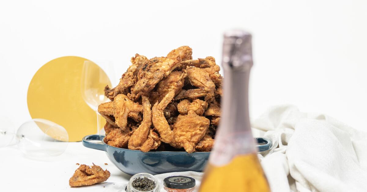 Best fried chicken and sparkling wine pairings in Los Angeles