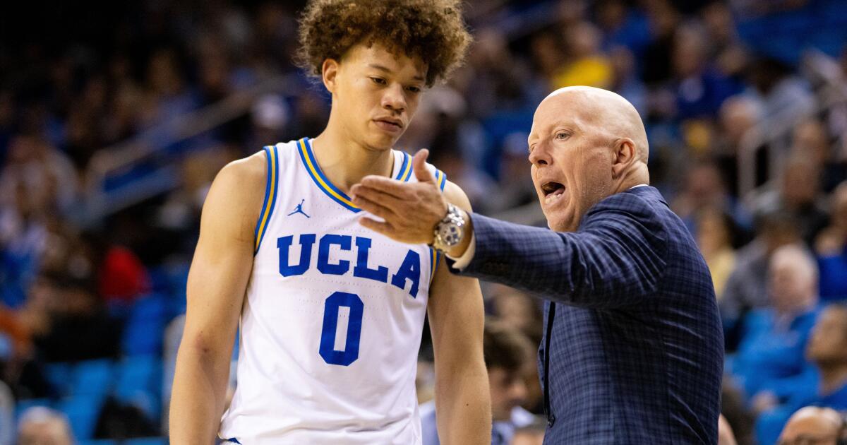 UCLA's Mick Cronin says agent greed drives player movement