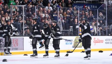 Alex Laferriere's hat trick powers Kings to blowout win over Ducks