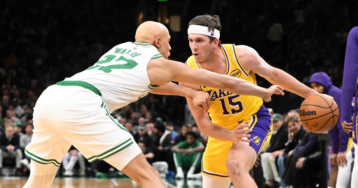 With Luka Doncic and LeBron James out, Lakers are routed by Celtics