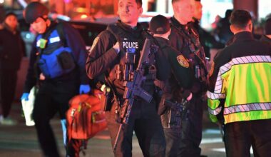 Police search Brown University after shooter kills 2, injures 9