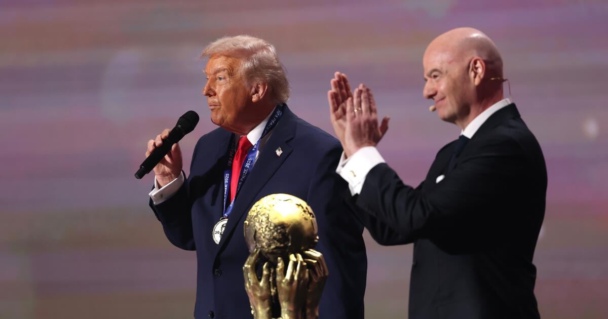 Why is FIFA President Gianni Infantino courting President Trump?