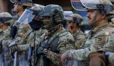 National Guard troops under Trump's command leave Los Angeles