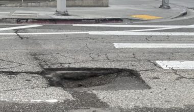 Letters to the Editor: Think the potholes in L.A. haven’t gotten worse? Try riding a bike