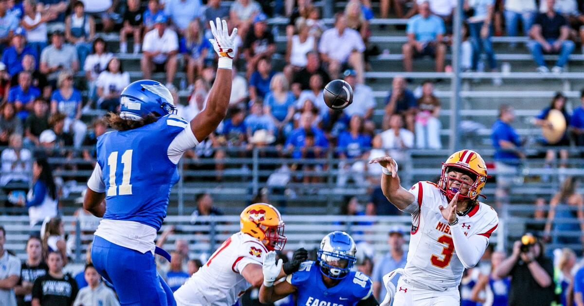 The Times' football back of the year: Luke Fahey of Mission Viejo