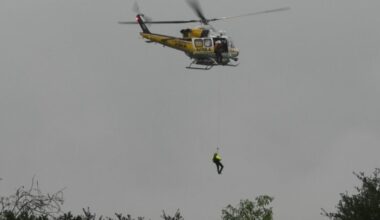 Woman rescued after she is swept nine miles in San Jose Creek during SoCal storm