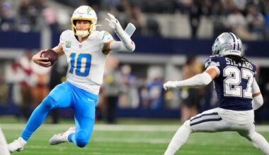 Chargers defeat Cowboys, moving to edge of playoff berth