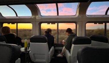 43 hours on Amtrak’s train ride from L.A. to Chicago