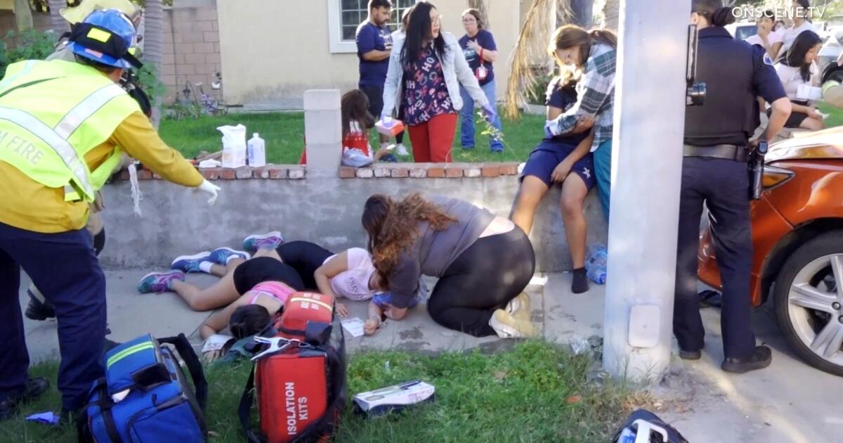 'Nightmare scenario': 8 Anaheim High School runners struck by car