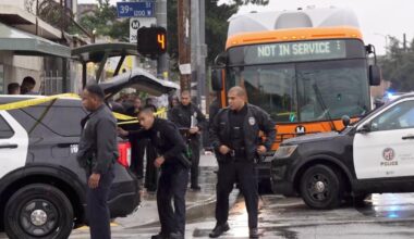 Person fatally shot on L.A. Metro bus in Exposition Park