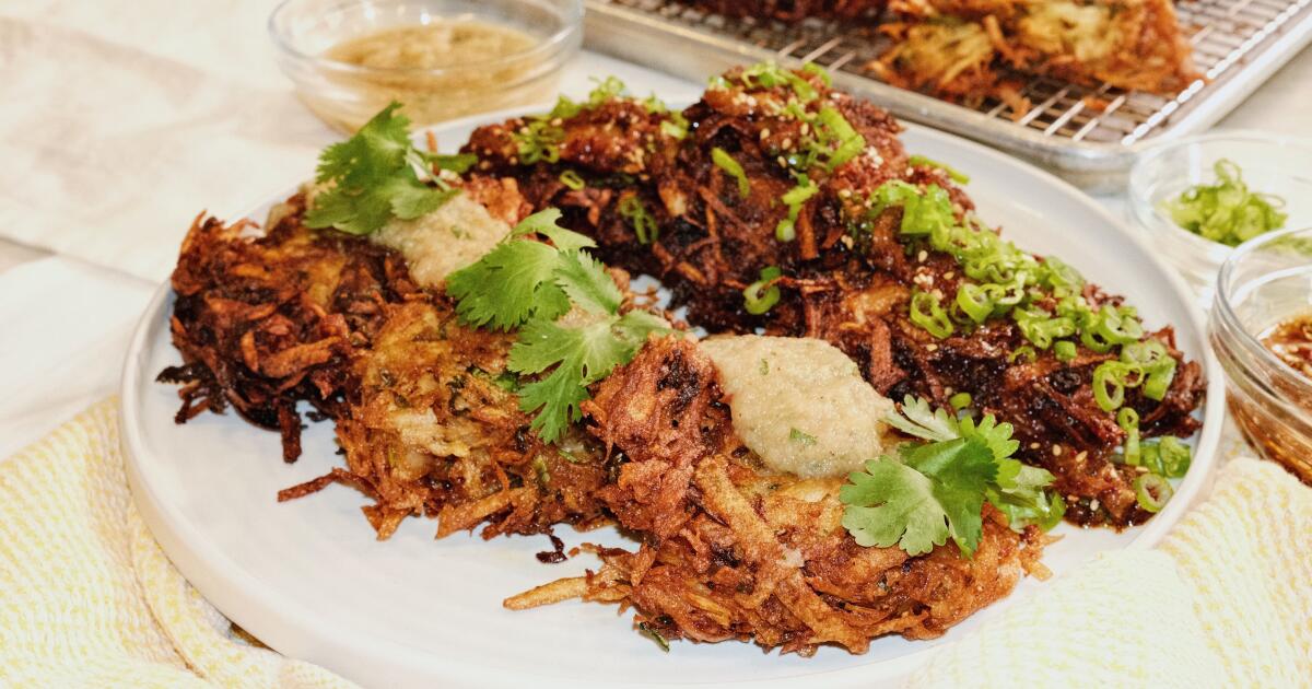 OyBar's Three-Way Globe-Trotting Latkes Recipe