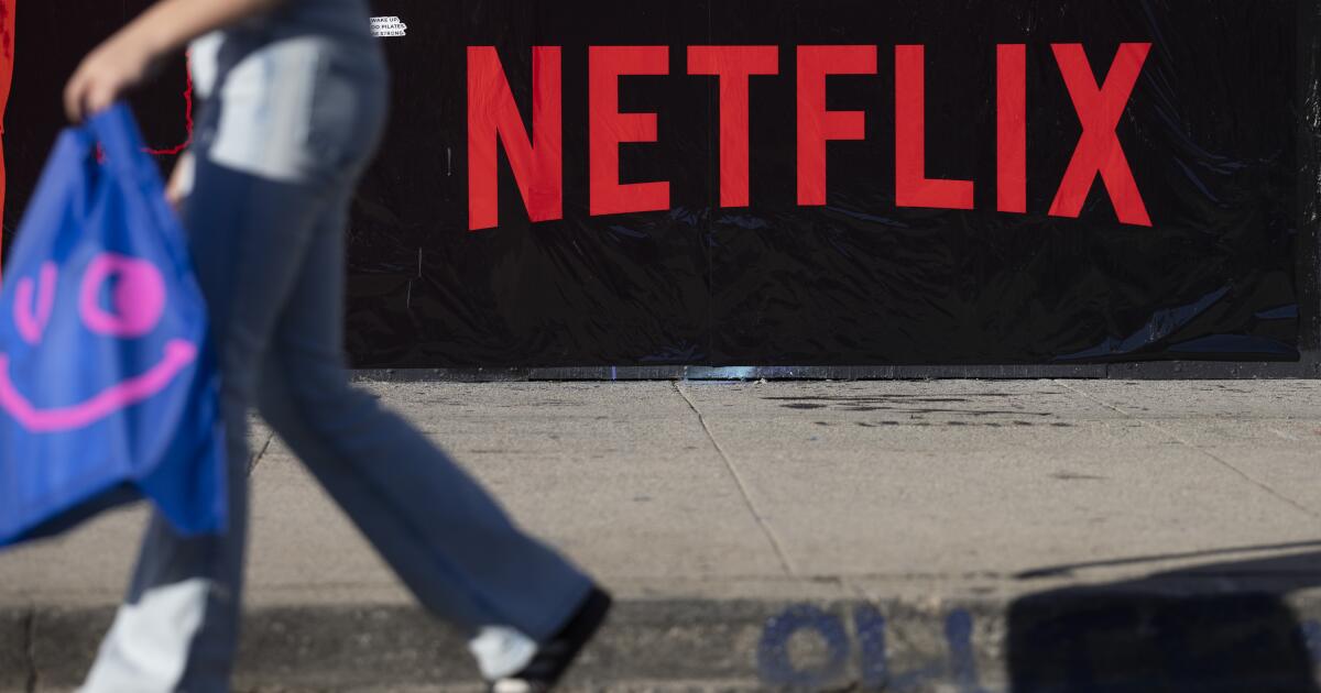 Netflix shares drop after Paramount launches hostile takeover bid