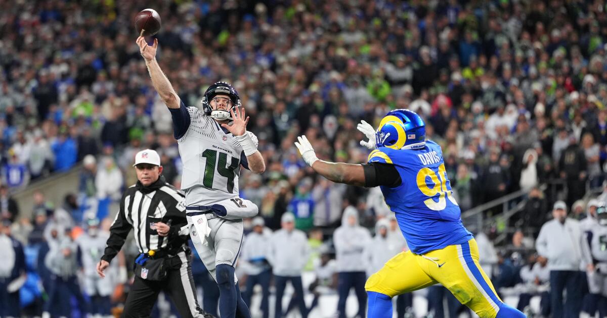 Rams lose to Seahawks in overtime thriller, falling out of first
