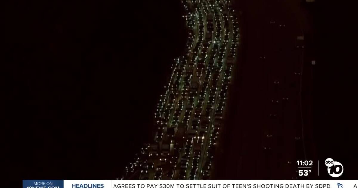 I-5 freeway reopens following hours-long closure