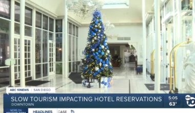 San Diego hotels worry slow tourism will carry over into the new year